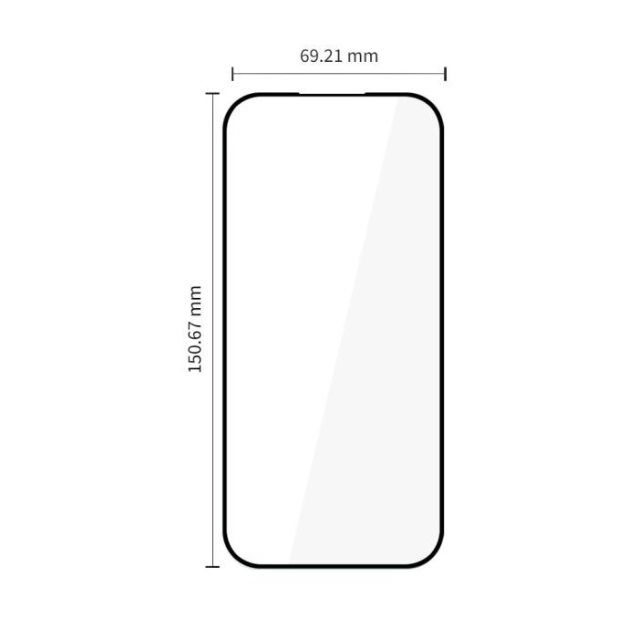 Bild 2, Tech-Protect Tech-Protect Google Pixel 10a/9a 2-PACK Skärmskydd GlassFit+