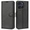  Motorola Moto G56 5G Fodral Litchi Läder Svart