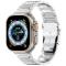  Apple Watch 42/44/45/46/49 mm Armband Metall Silver