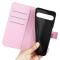  Sony Xperia 10 VII Fodral Litchi Läder Ljus Rosa