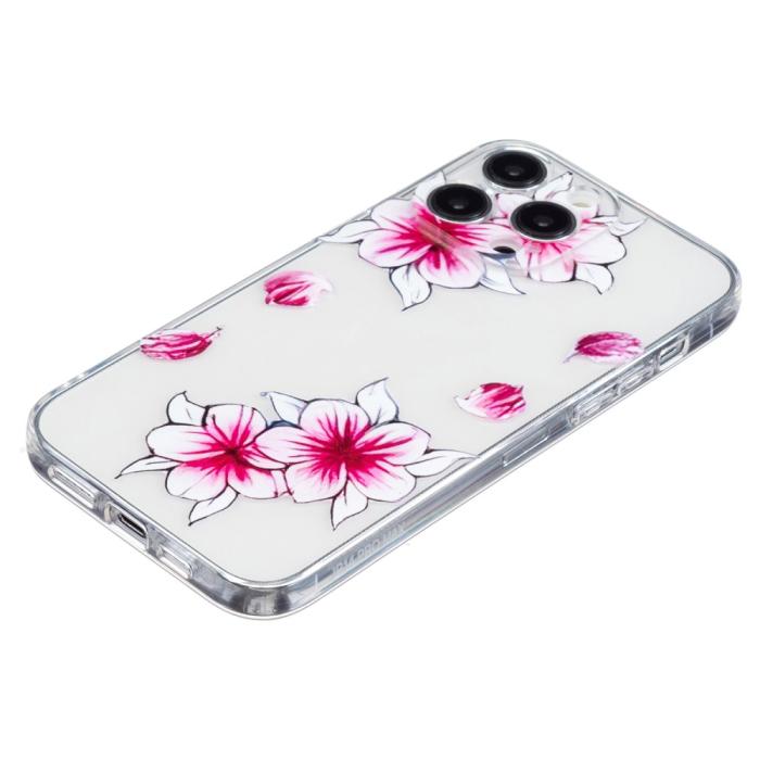 Bild 3,  iPhone 16 Pro Skal TPU Blommor