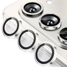 ENKAY ENKAY Galaxy Z Fold 6 Linsskydd H&auml;rdat Glas Silver