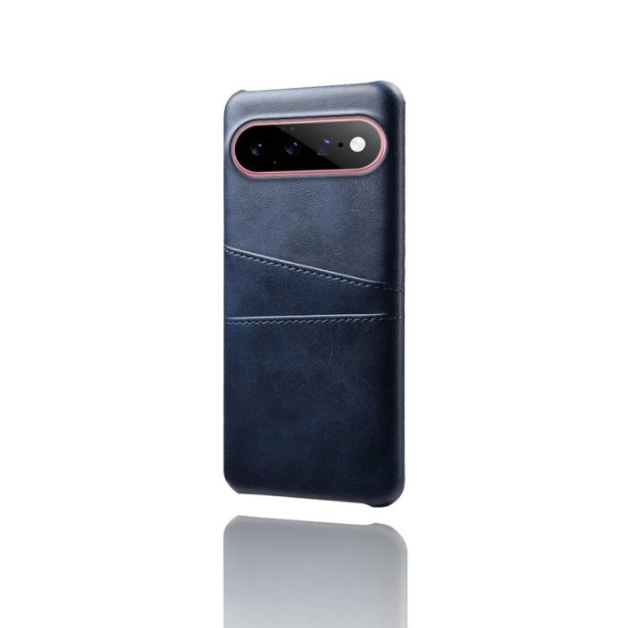 Bild 3,  Google Pixel 11/11 Pro Skal PU Läder Med 2 Kortfack Blå
