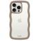 holdit holdit iPhone 15 Pro Skal Wavy Mocha Brown Transparent