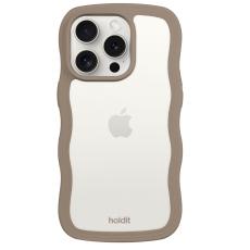 holdit holdit iPhone 15 Pro Skal Wavy Mocha Brown Transparent