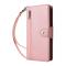 Google Pixel 10a Fodral Med Kortfack Läder Roséguld