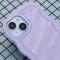  iPhone 14 Mobilskal Wavy Textur Lila