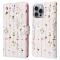  iPhone 16 Pro Max Fodral Med Tryck Små Blommor RFID