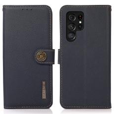 KHAZNEH KHAZNEH Samsung Galaxy S26 Ultra Fodral &Auml;kta L&auml;der Bl&aring;