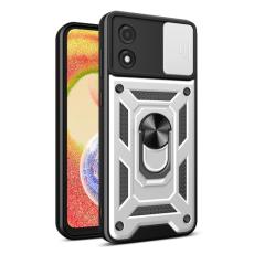  Motorola Moto E13 Skal CamShield Ring Silver