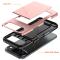  iPhone Air Skal Hybrid Med Kortfack Roséguld