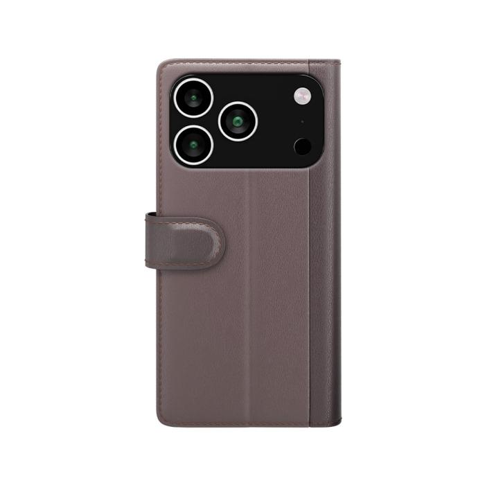 Bild 5,  iPhone 17 Pro Fodral Premium Äkta Läder Brun