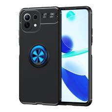  Xiaomi Mi 11 Lite - Ring Skal - Svart/Bl&aring;