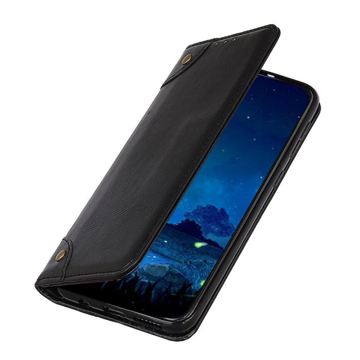 Bild 4,  Huawei P40 - Split Läder Plånboksfodral - Svart