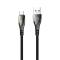 MCDODO Mcdodo 100W 6A Super Charge Type-C 1.5m Nylon Kabel Svart