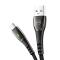 MCDODO Mcdodo 100W 6A Super Charge Type-C 1.5m Nylon Kabel Svart