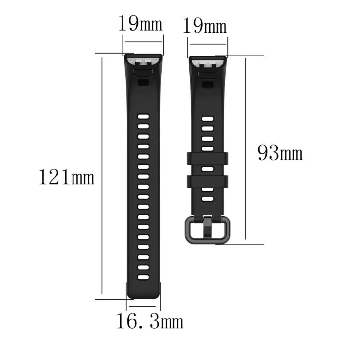 Bild 5,  Huawei Band 4 Pro/Band 3 Pro Armband - Svart
