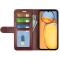  Xiaomi Redmi 13C 4G Fodral Crazy Horse Läder Brun