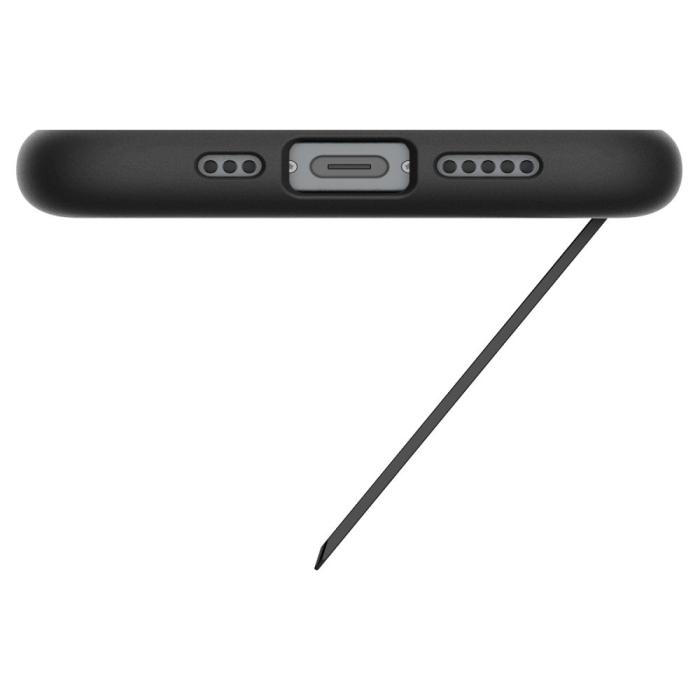 Bild 5, Spigen Spigen iPhone 17e / 16e Skal MagSafe Slim Armor Svart