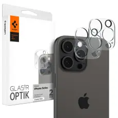 Spigen Spigen iPhone 16/15/14 Pro/Pro Max 2-PACK Linsskydd Optik.tR