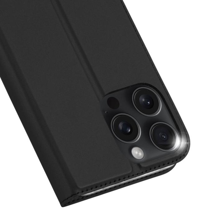 Bild 4, DUX DUCIS DUX DUCIS iPhone 16 Pro Max Fodral Skin Pro Svart