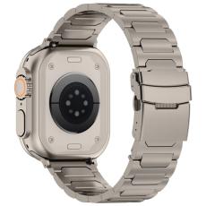  Apple Watch 42/44/45/46/49 mm Armband Metall Titanium