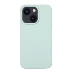  iPhone 14 Plus Skal Liquid Silikon Emerald Gr&ouml;n