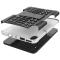  iPad Mini 2024/2021 Skal Rugged Kickstand Armor Vit