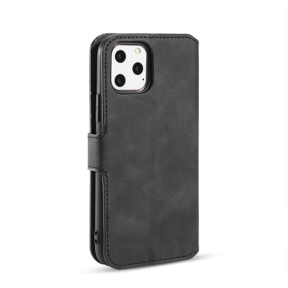DG.MING DG.MING iPhone 11 Pro Fodral Retro Läder Svart