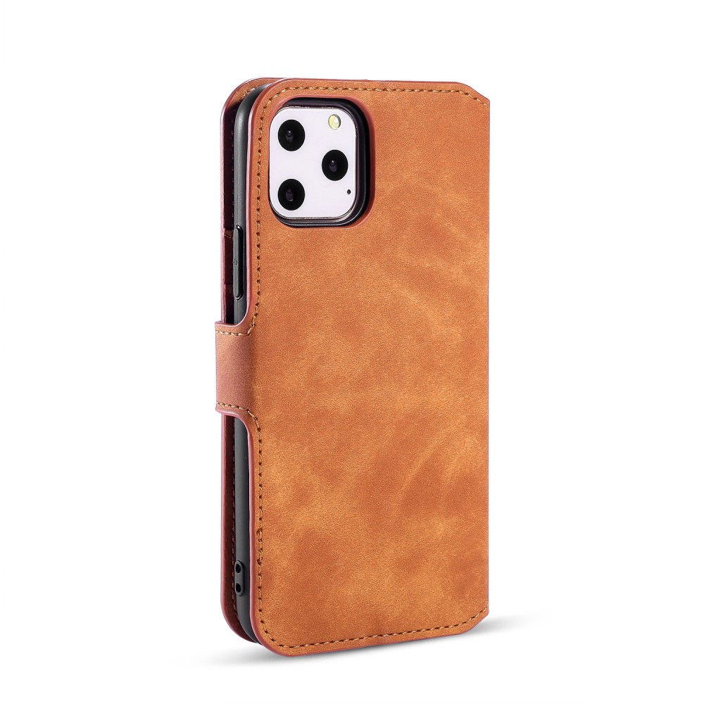 DG.MING DG.MING iPhone 11 Pro Fodral Retro Läder Brun