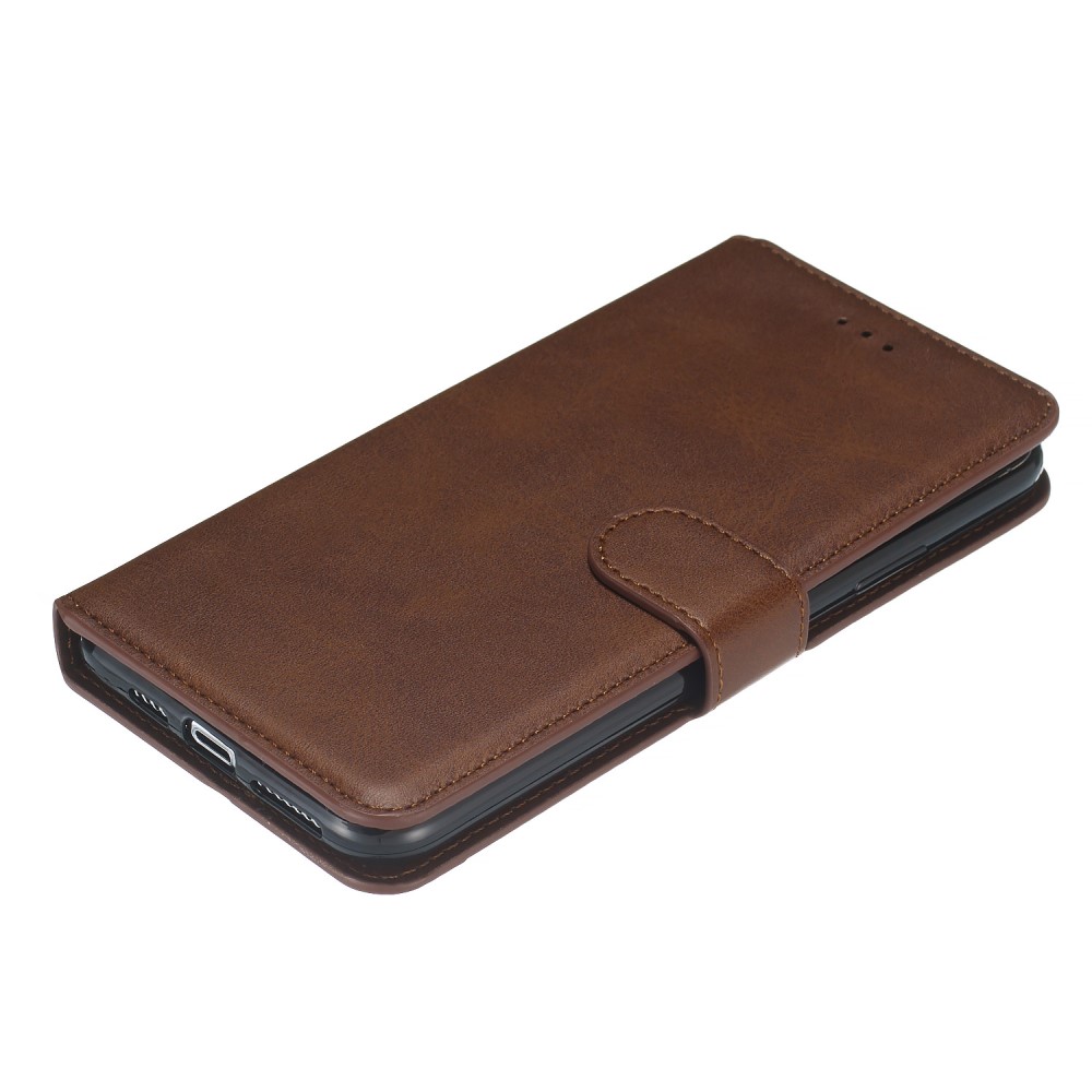 iPhone 11 Pro Fodral Solid Läder Brun