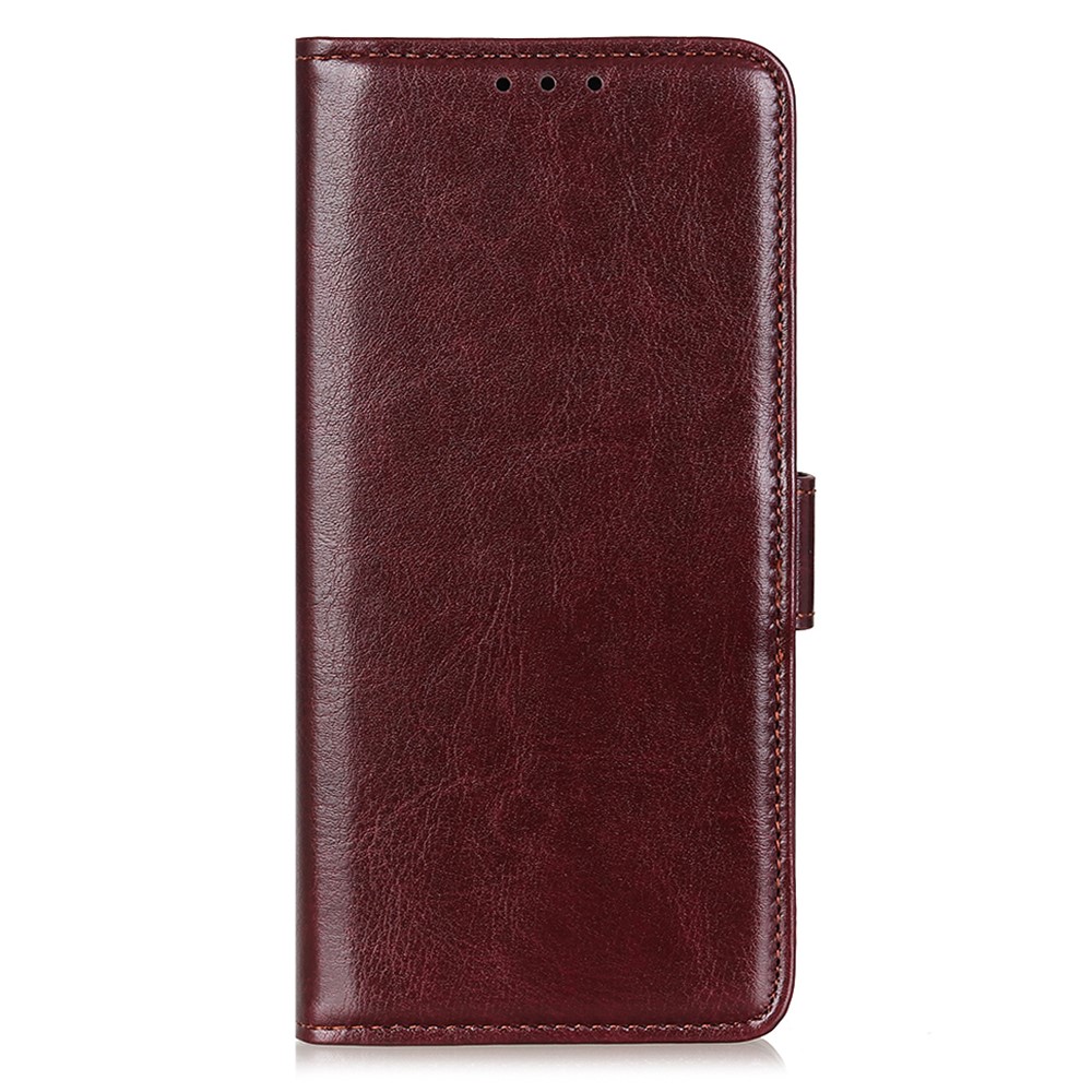  iPhone 13 Pro Fodral Crazy Horse Läder Brun
