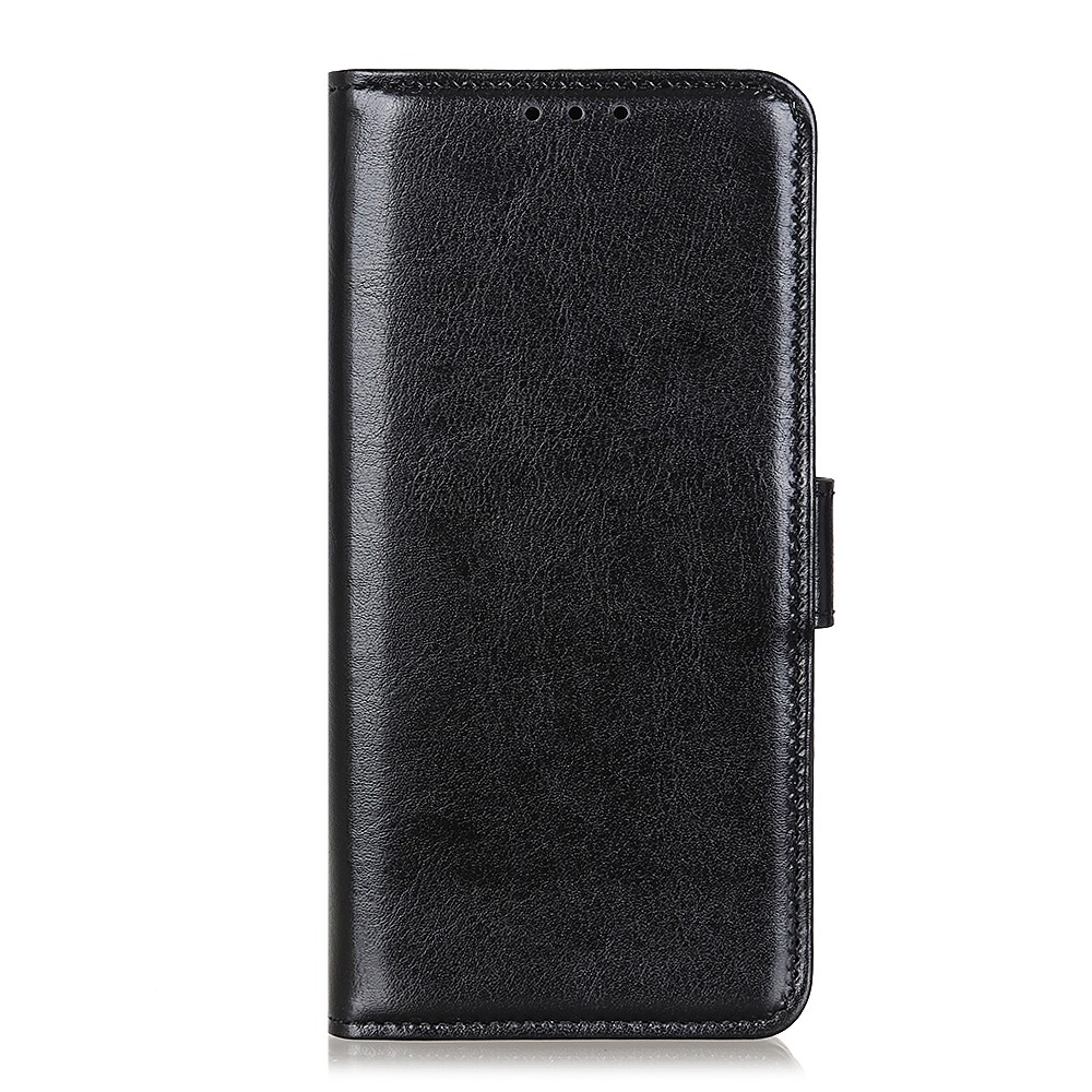  iPhone 13 Fodral Crazy Horse Läder Svart