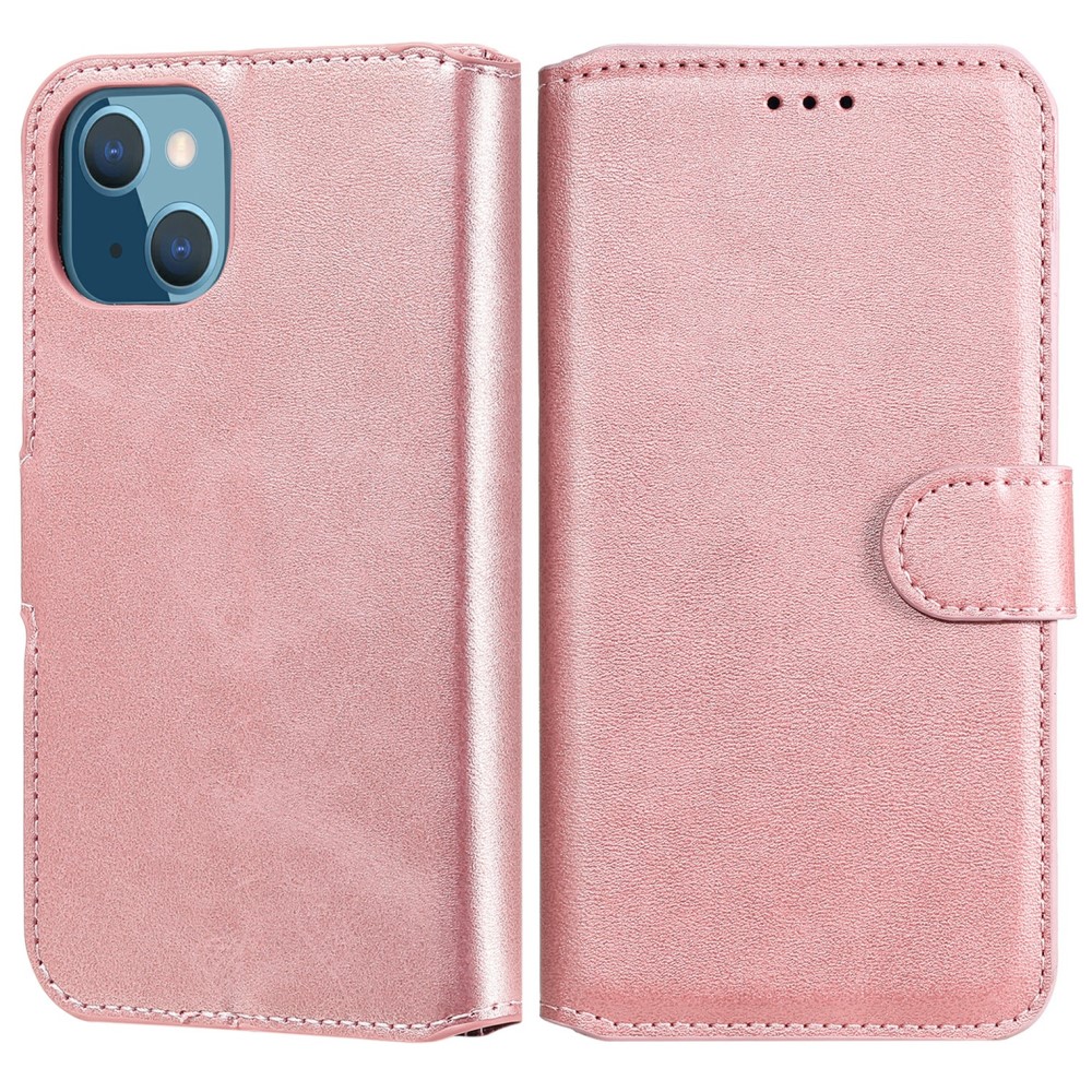  iPhone 13 Mini Fodral Läder Roséguld