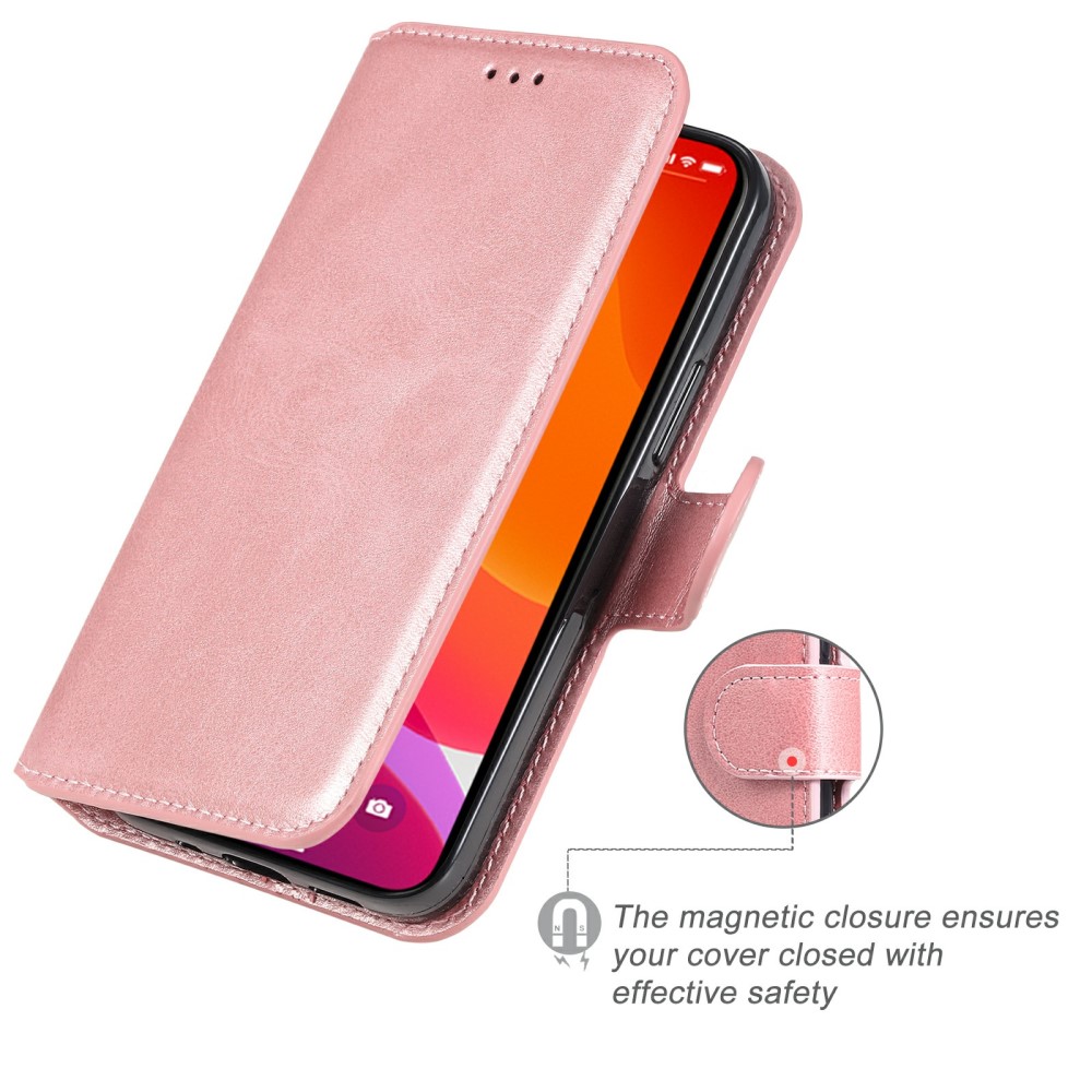  iPhone 13 Mini Fodral Läder Roséguld