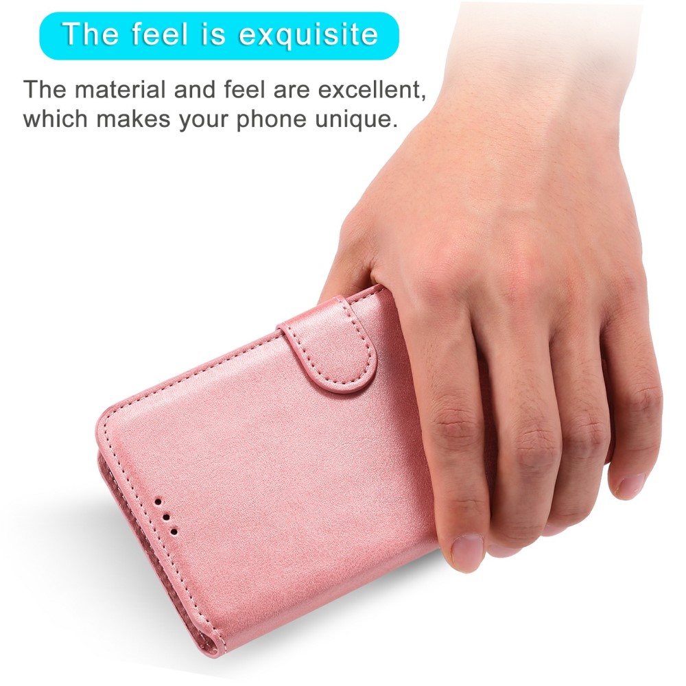 iPhone 13 Mini Fodral Läder Roséguld