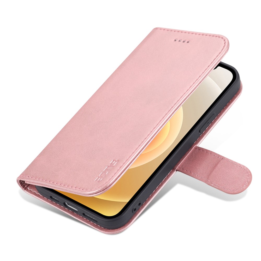 AZNS AZNS iPhone 13 Pro Max Fodral Läder Roséguld