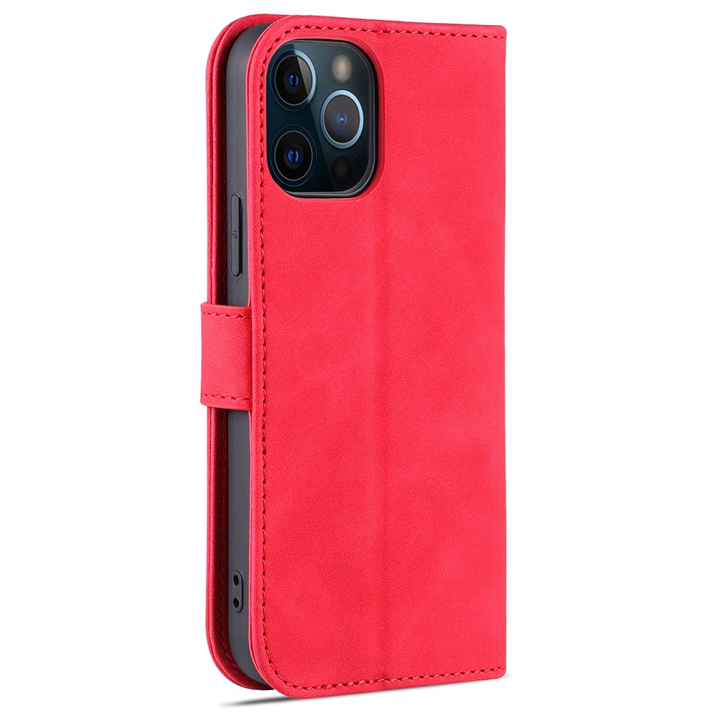 AZNS AZNS iPhone 13 Fodral Läder Röd