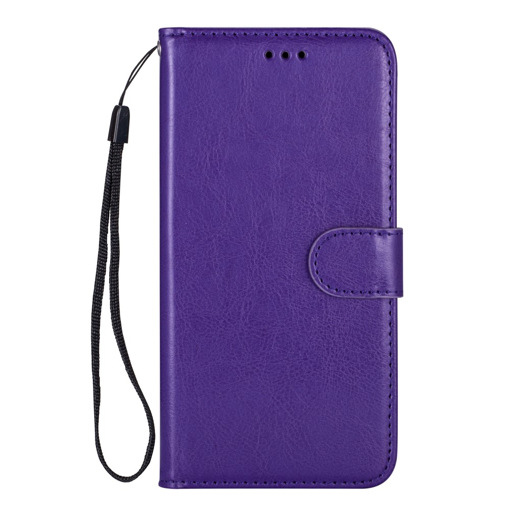  iPhone 13 Pro Fodral Crazy Horse Läder Lila