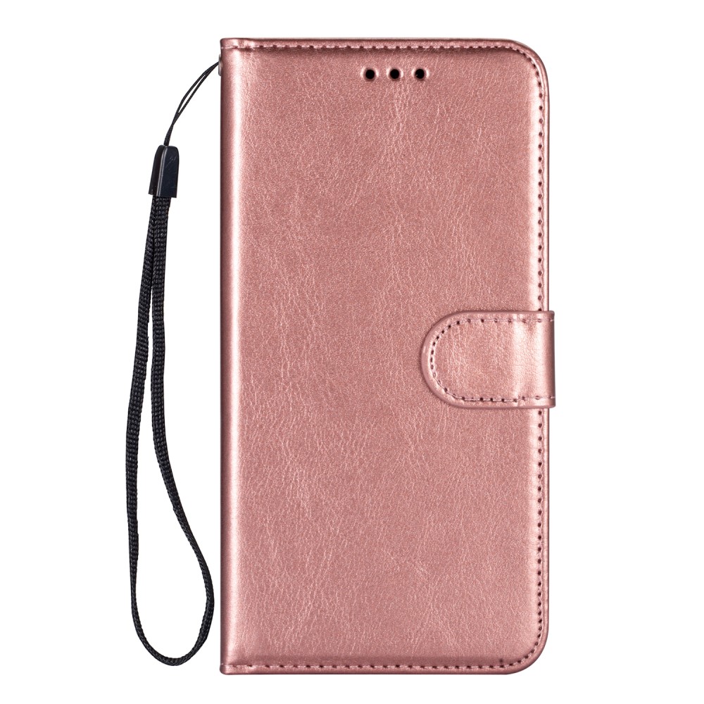  iPhone 13 Pro Fodral Crazy Horse Läder Roséguld
