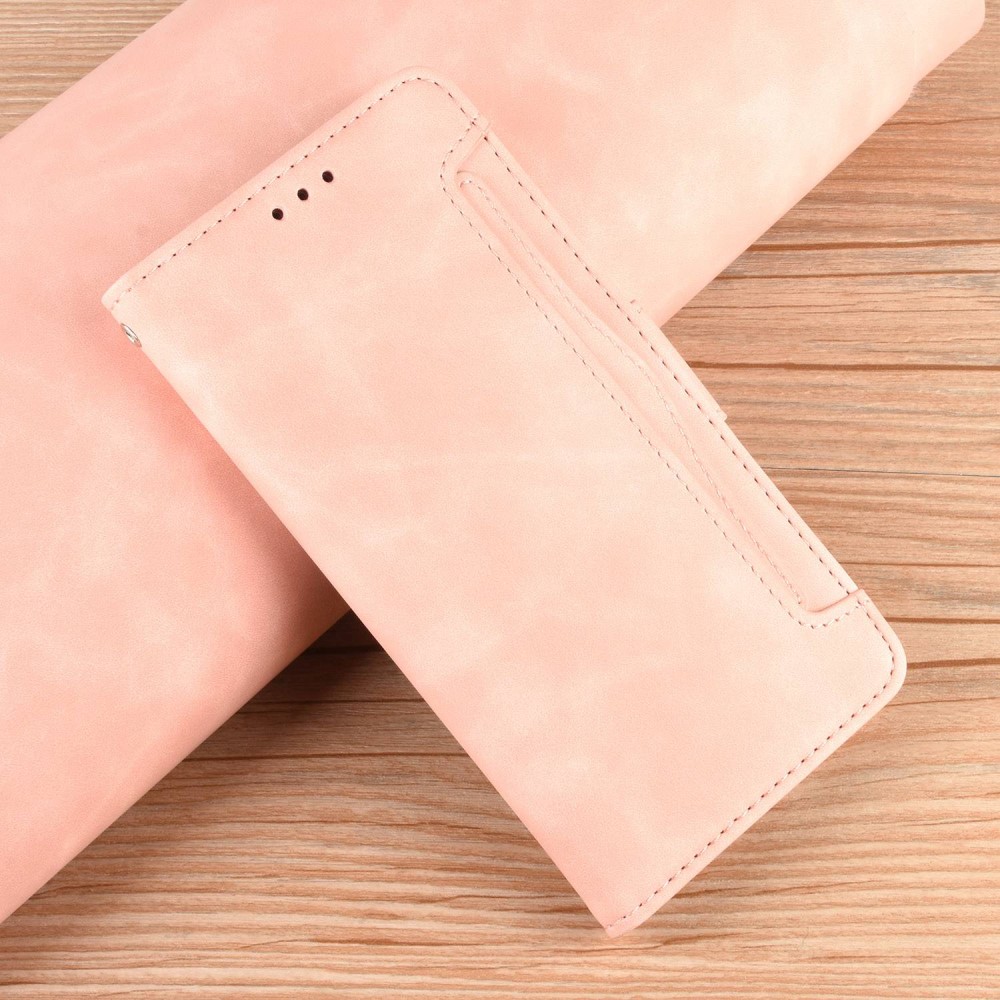  Sony Xperia 10 IV Fodral Avtagbart Kortfodral Ljus Rosa