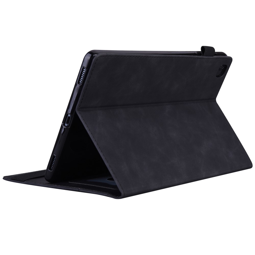  Lenovo Tab M10 Plus Gen 3 Fodral Frontficka Och Pennhållare Svart