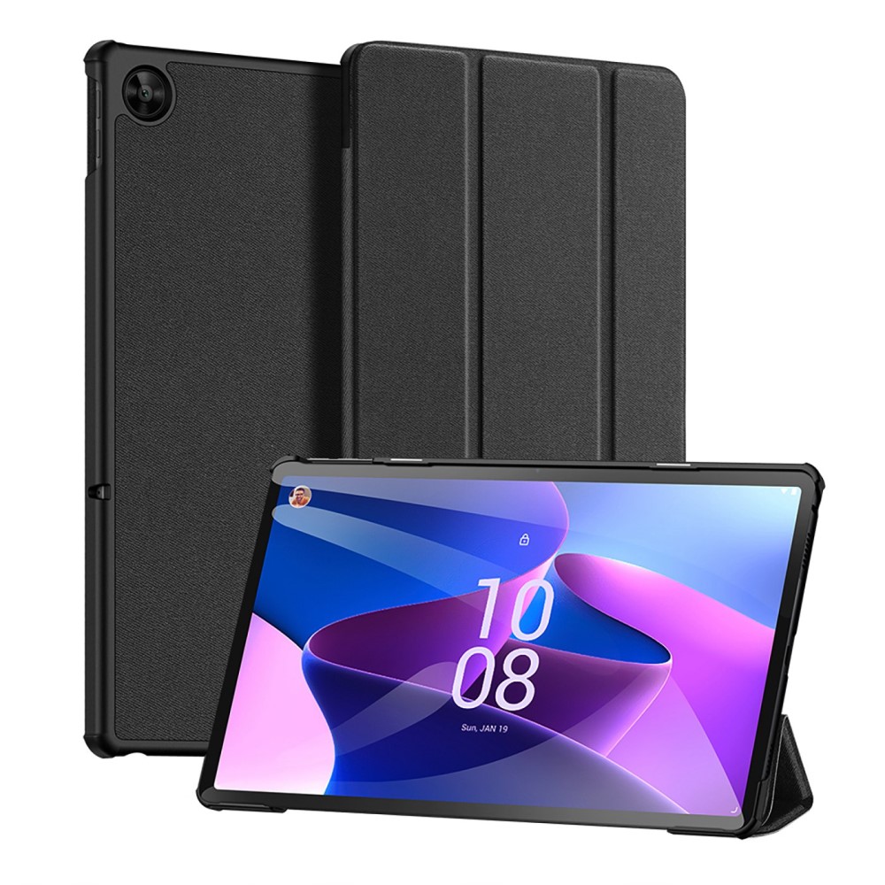 DUX DUCIS DUX DUCIS Lenovo Tab M10 Plus Gen 3 Fodral DOMO Tri-Fold Svart