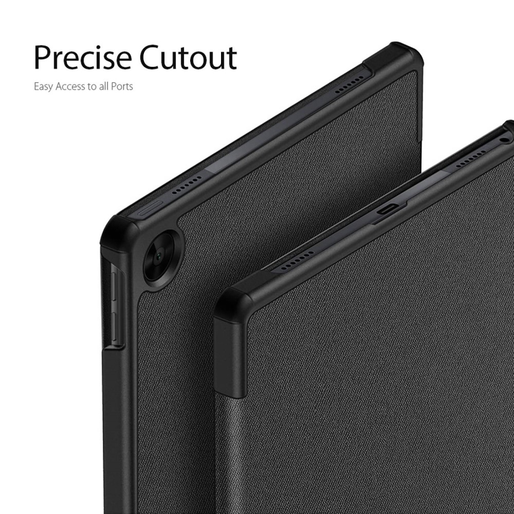 DUX DUCIS DUX DUCIS Lenovo Tab M10 Plus Gen 3 Fodral DOMO Tri-Fold Svart