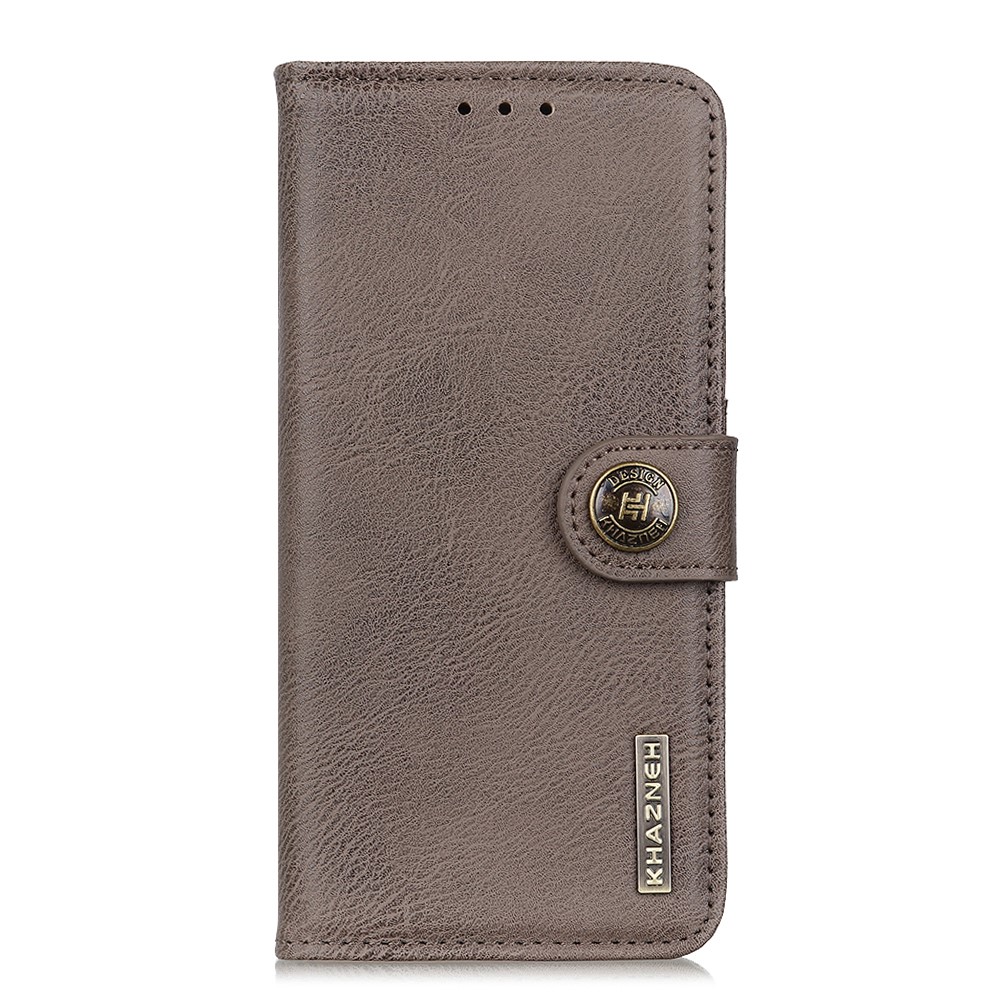 KHAZNEH KHAZNEH Xiaomi Redmi 9C Fodral Läder Khaki