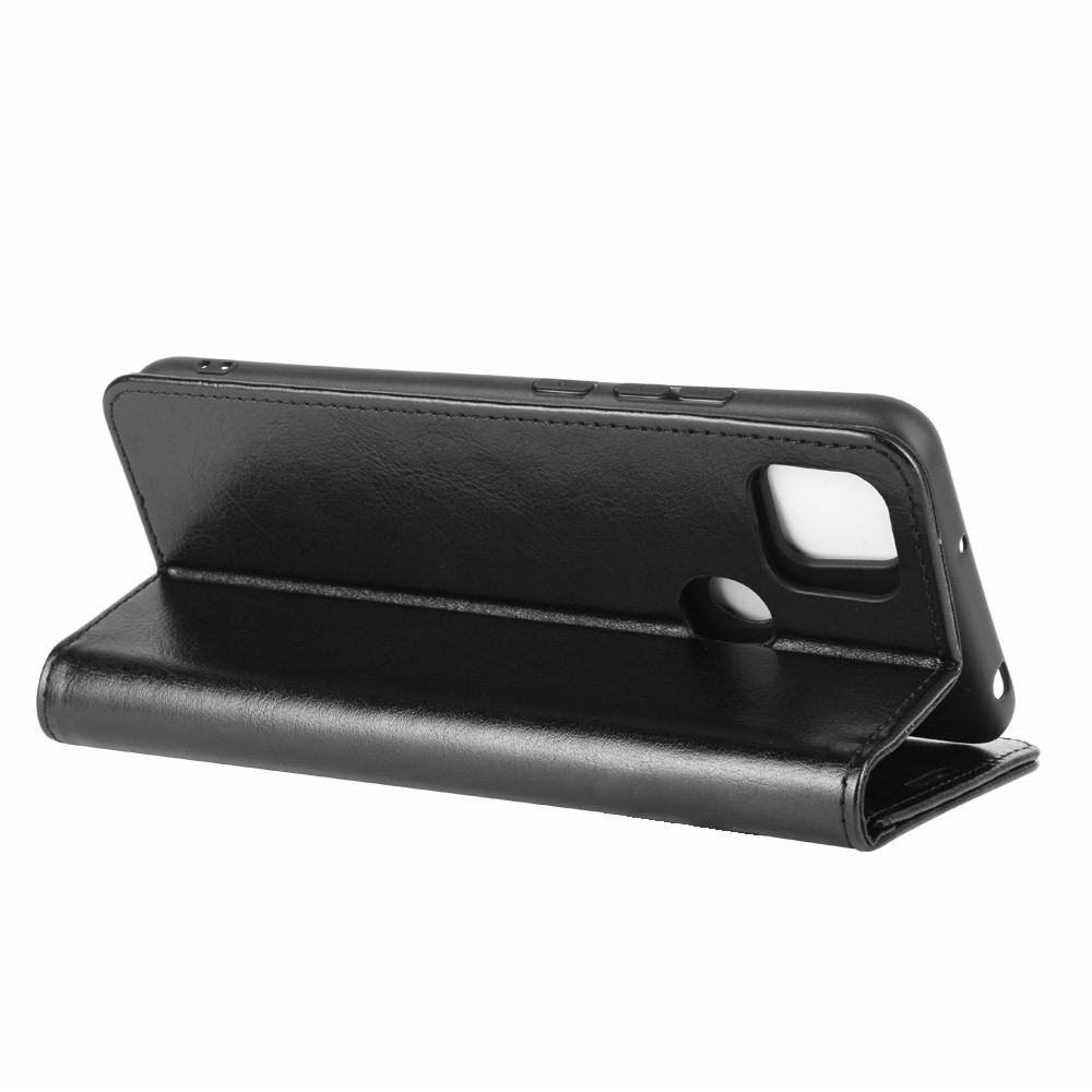 Xiaomi Redmi 9C Fodral Crazy Horse Svart