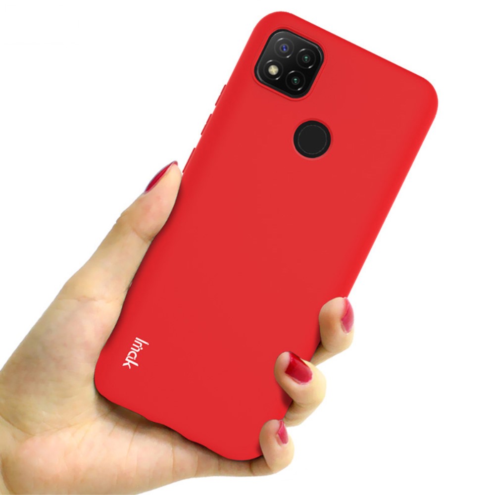 IMAK IMAK Xiaomi Redmi 9C Skal Skin Touch Röd