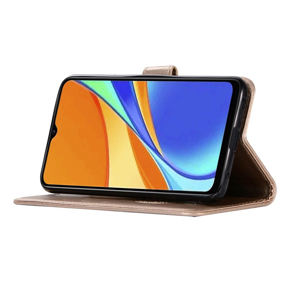  Xiaomi Redmi 9C Fodral Owl Dream Catcher Guld