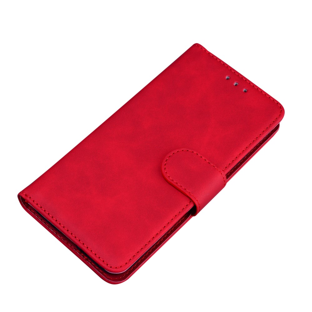  Xiaomi Redmi 9C Fodral Läder Röd