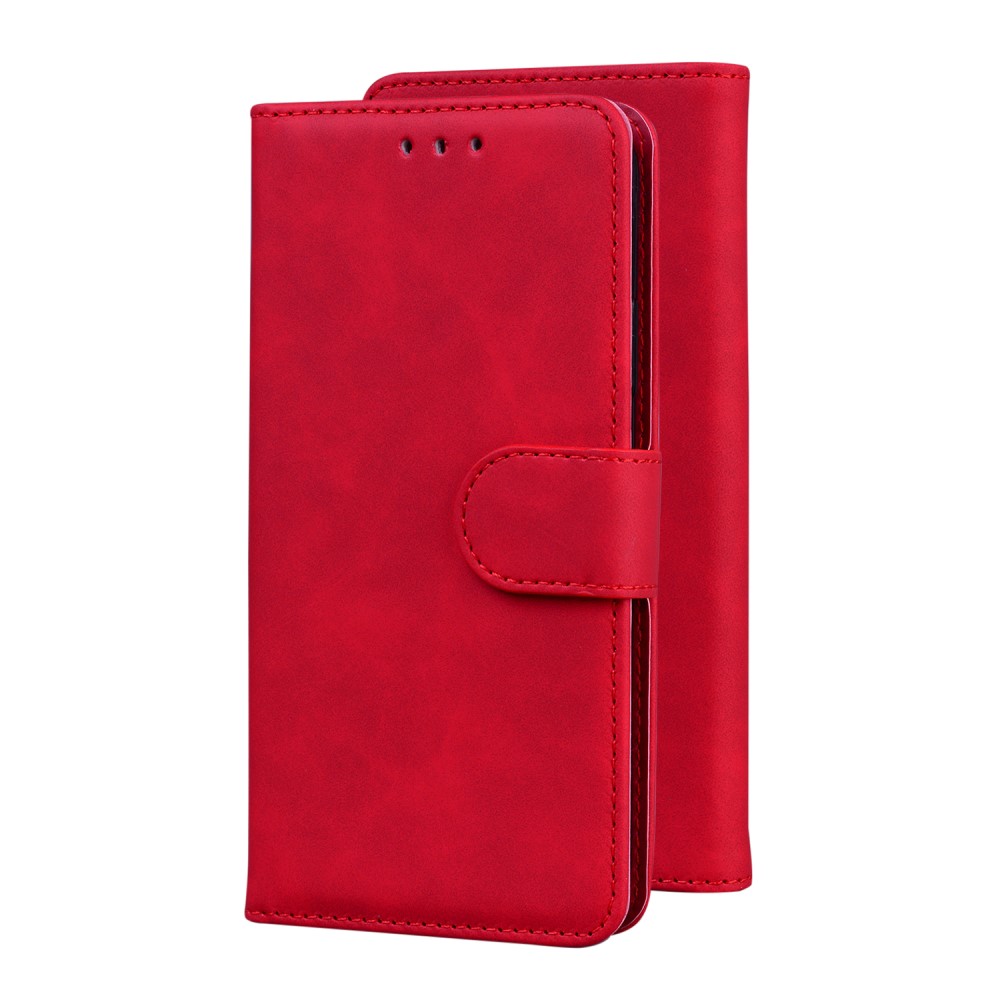  Xiaomi Redmi 9C Fodral Läder Röd